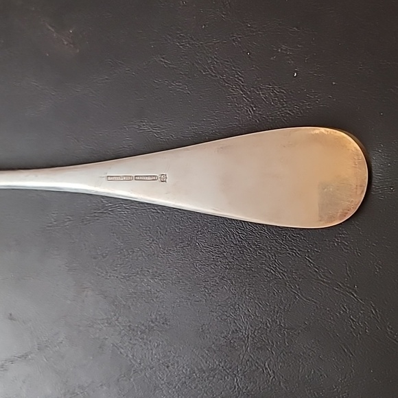 Antique Silverplate Large Serving Spoon - Picture 10 of 12